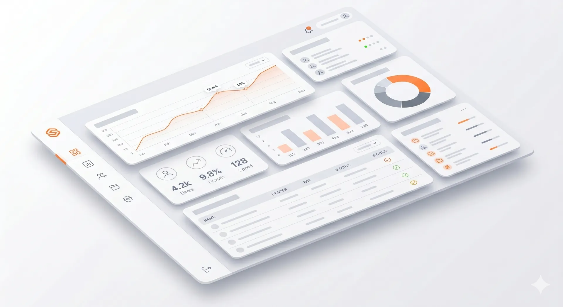 SaaS Dashboard Preview
